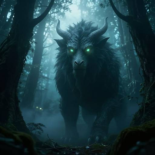 Ancient Mythical Gnas in Enchanted Forest