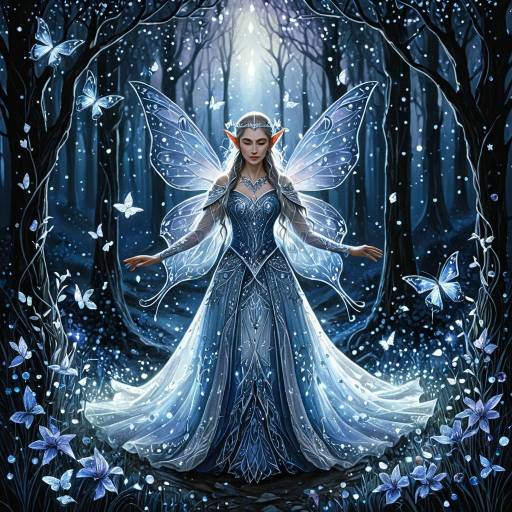 Elven Princess in Twilight Forest