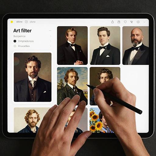 Collaborative Digital Art Filter Platform