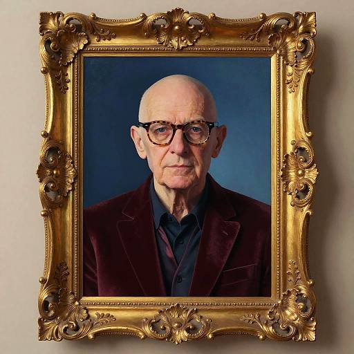 Baroque Portrait of Elderly Gentleman