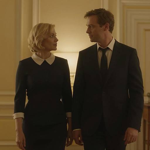 Intimate Portrait in Warm Lighting