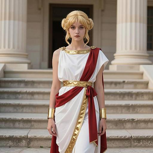 Elegant Dabi Toga Cosplay in Greece