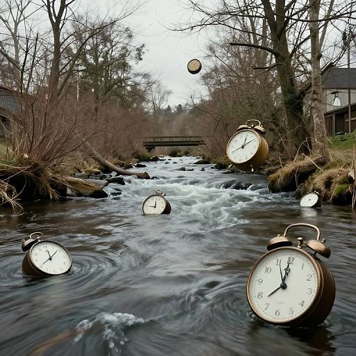 Temporal River Flowing Through Time
