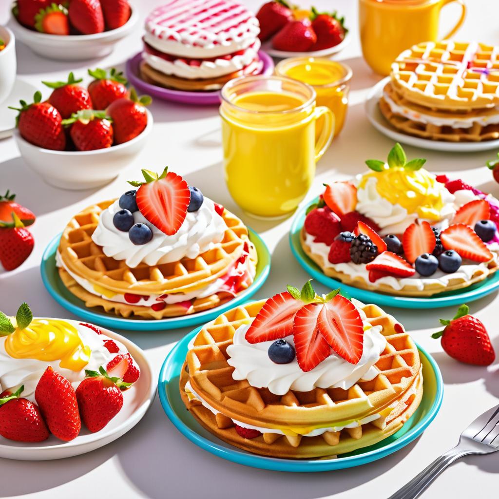 Vibrant Breakfast Spread Photography