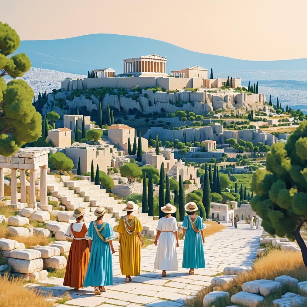 Acropolis: A Serene Historic Landscape