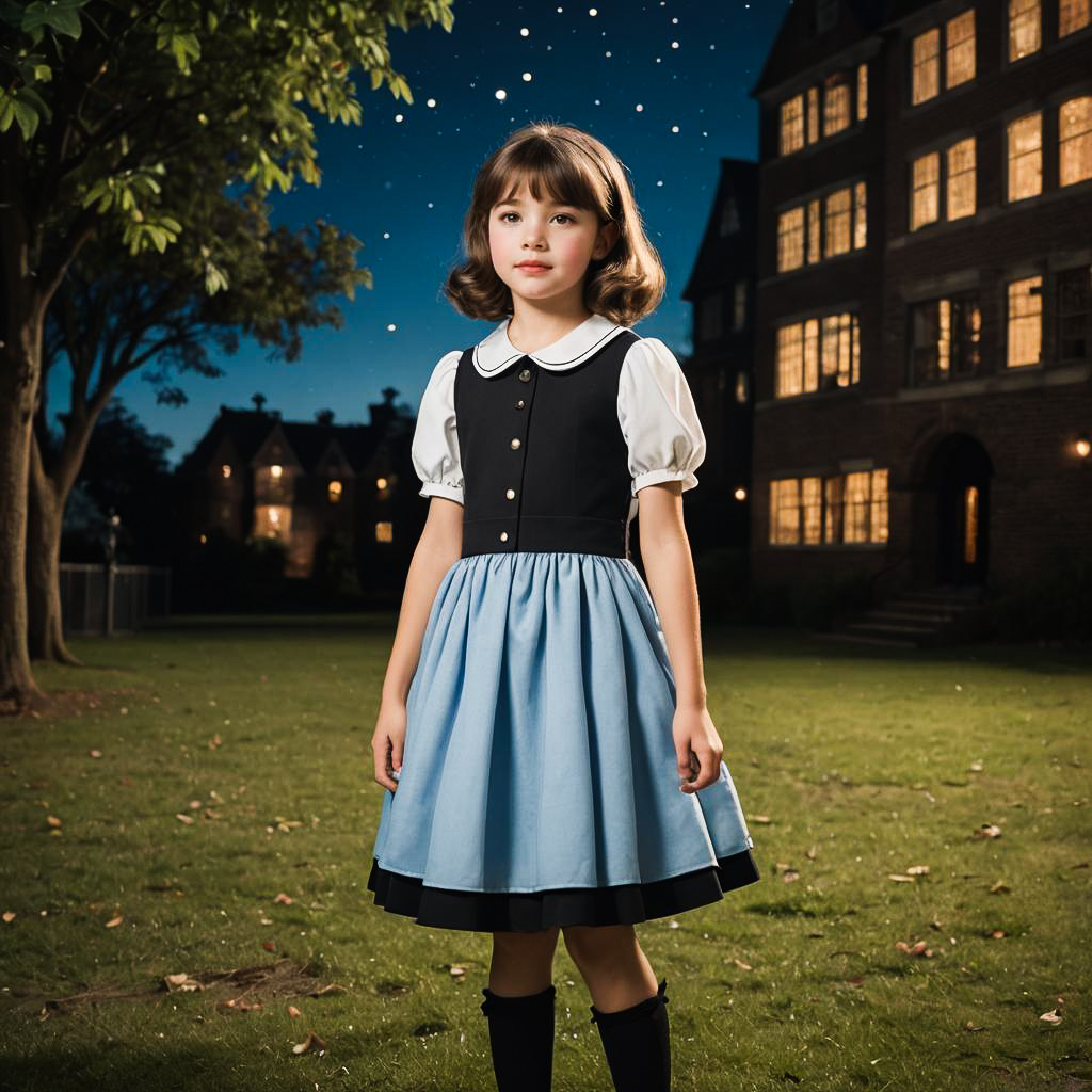 Enchanted Schoolgirl Photo Shoot Fantasy