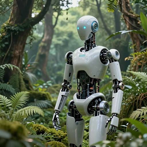 AI and Nature Fusion in Forest