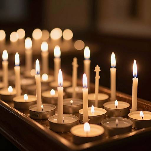 Cretan Church Candle Imagery