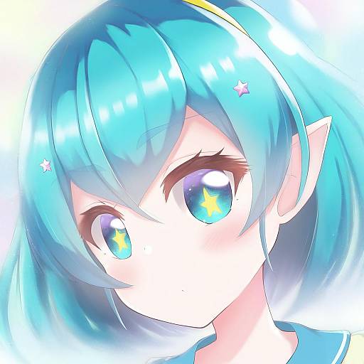 Illustration of Hagoromo lala, precure in the style of Ment