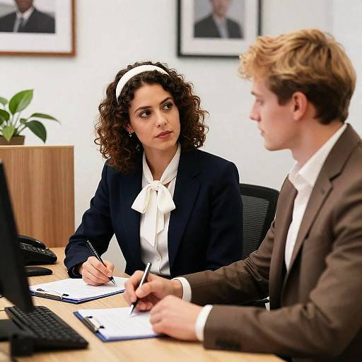 Office Interaction: Focused Dynamics