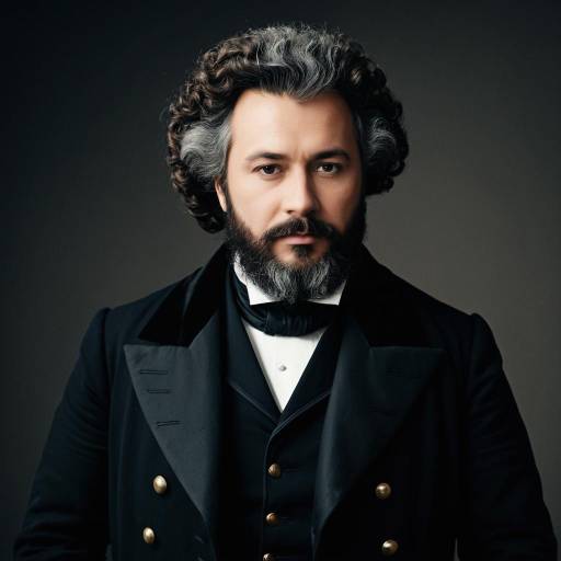 19th Century Male Intellectual Cosplay Costume