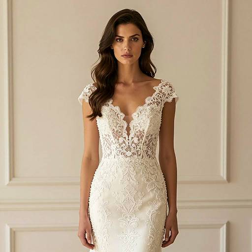 Elegant Bridal Portrait in Soft Lighting