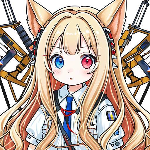 Illustration of Archetto (arknights), arknights in the style of Mashiro miru