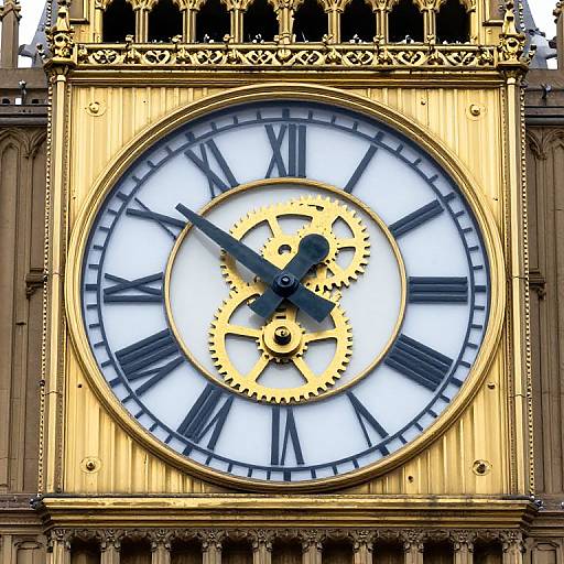 Time-Warping Clocktower with Shifting Digits