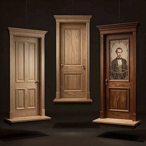 Floating Doorways Through Time