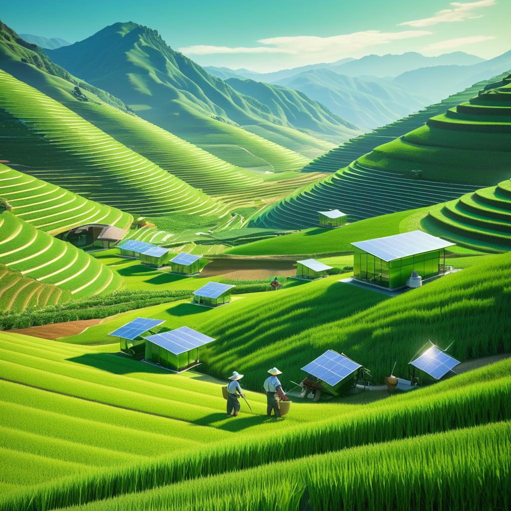 Futuristic Farming in Mountainous Terrains