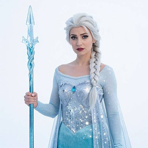 Ice Queen Elsa Cosplay Portrait