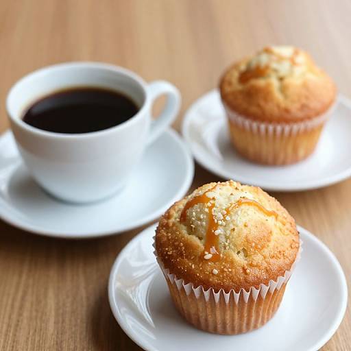 Cozy Coffee and Muffin Delight
