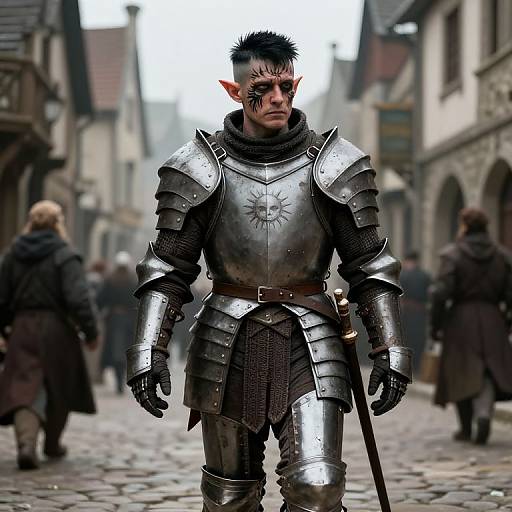 Weathered Halfling Zombie in Armor