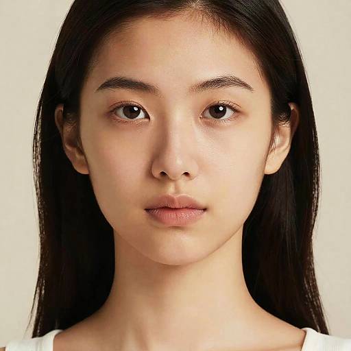 Realistic Portrait with Enhanced Jawline