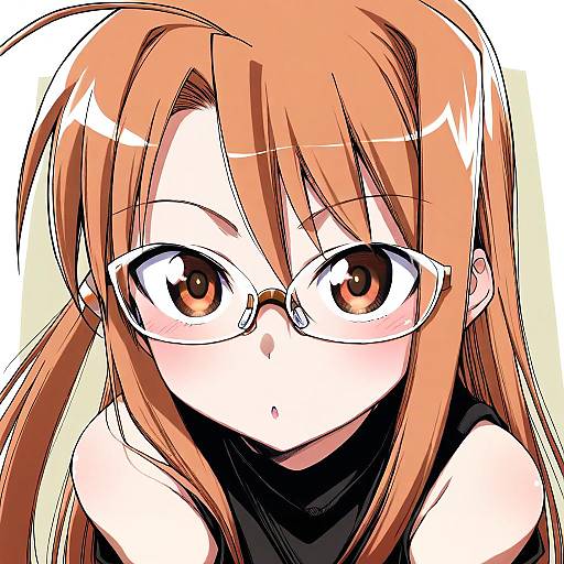 Illustration of Hasegawa chisame, mahou sensei negima! in the style of Hanya (hanya yashiki)