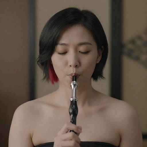 Intimate Portrait of a Shisha Smoker