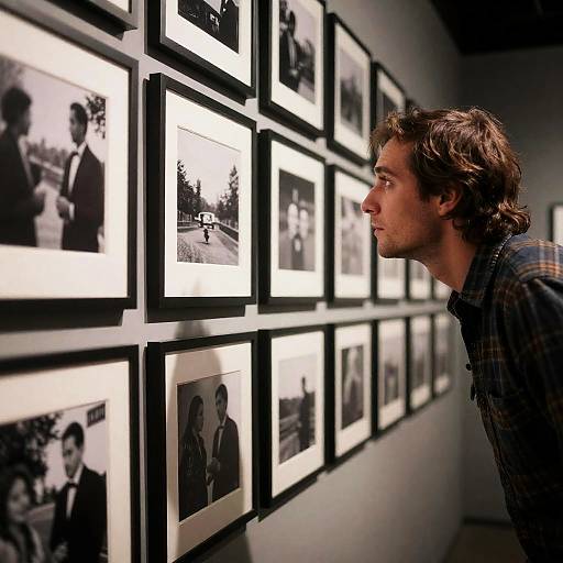 Contemplative Man in Dim Lighting