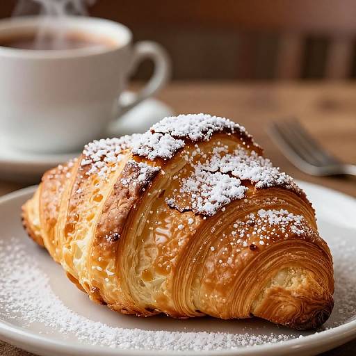 Close-Up of Freshly Baked Concha