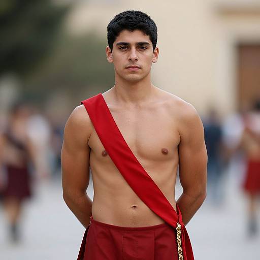 Realistic Greco-Roman Male Portrait