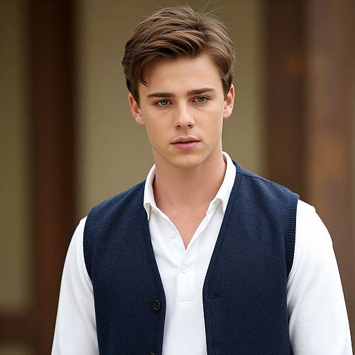 Realistic Flynn Rider Costume Portrait