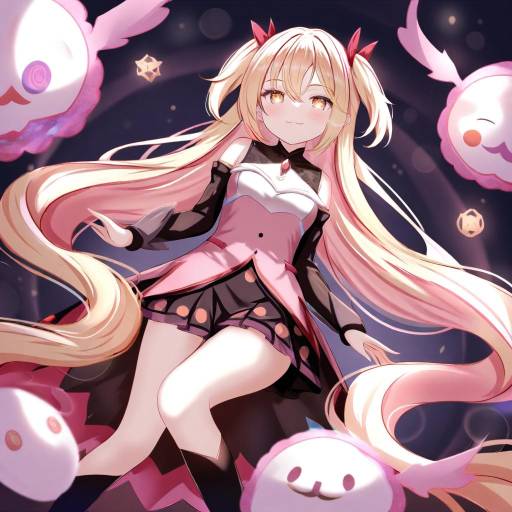 Illustration of Anthony (madoka magica), mahou shoujo madoka magica in the style of Yuano