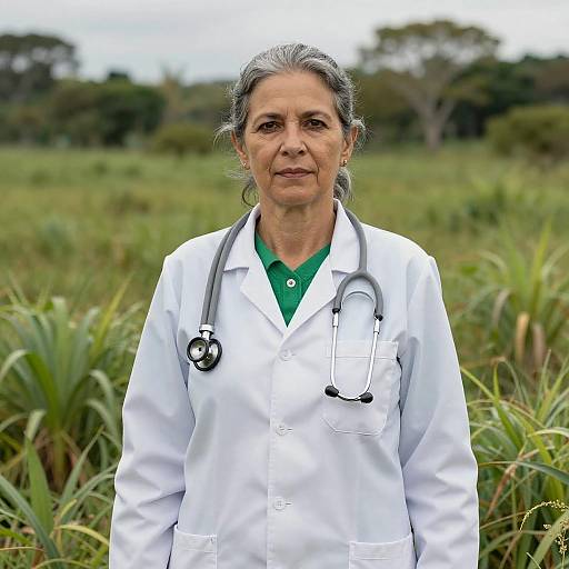 Middle-Aged Female Environmental Scientist Portrait