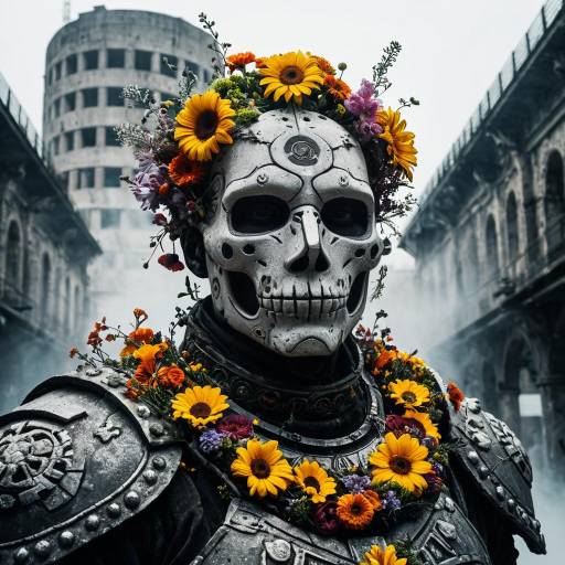 Floral Warrior in Monolithic Armor