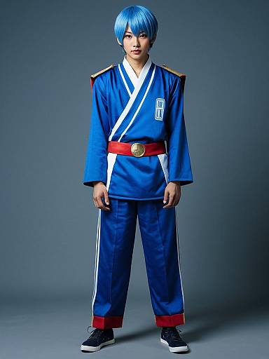 Cosplay photo of aomine daiki. Costume clothes