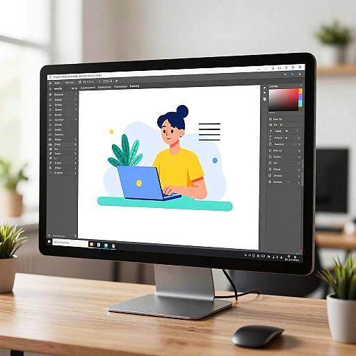 Transparent Background Maker Interface Illustration