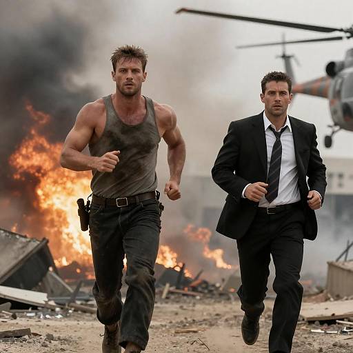 Dynamic Scene of Survival in Chaos