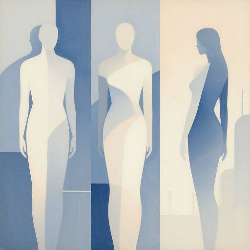 Minimalist Geometric Futuristic Art