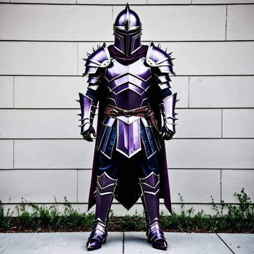 Dark Purple Berserker Lancelot Cosplay Armor