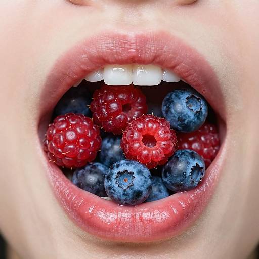 Juicy Berries in Hyperrealistic Lips