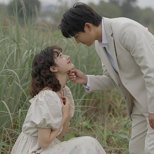 Romantic Couple in Nature