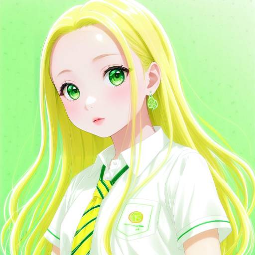 Illustration of Aihara yuzu, citrus (saburouta) in the style of Kouno hikaru