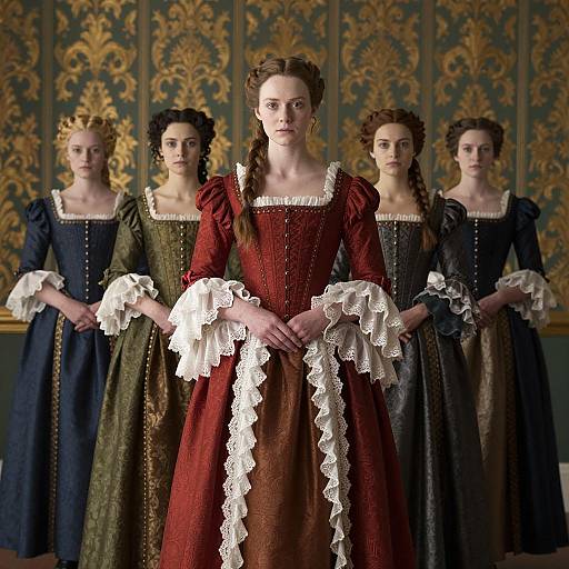 Renaissance Women in Period Costumes