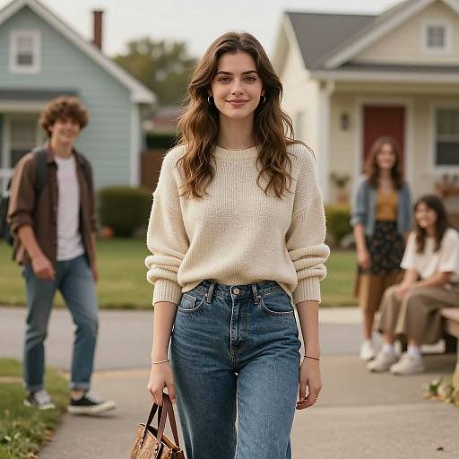 Cozy Girl-Next-Door Portrait