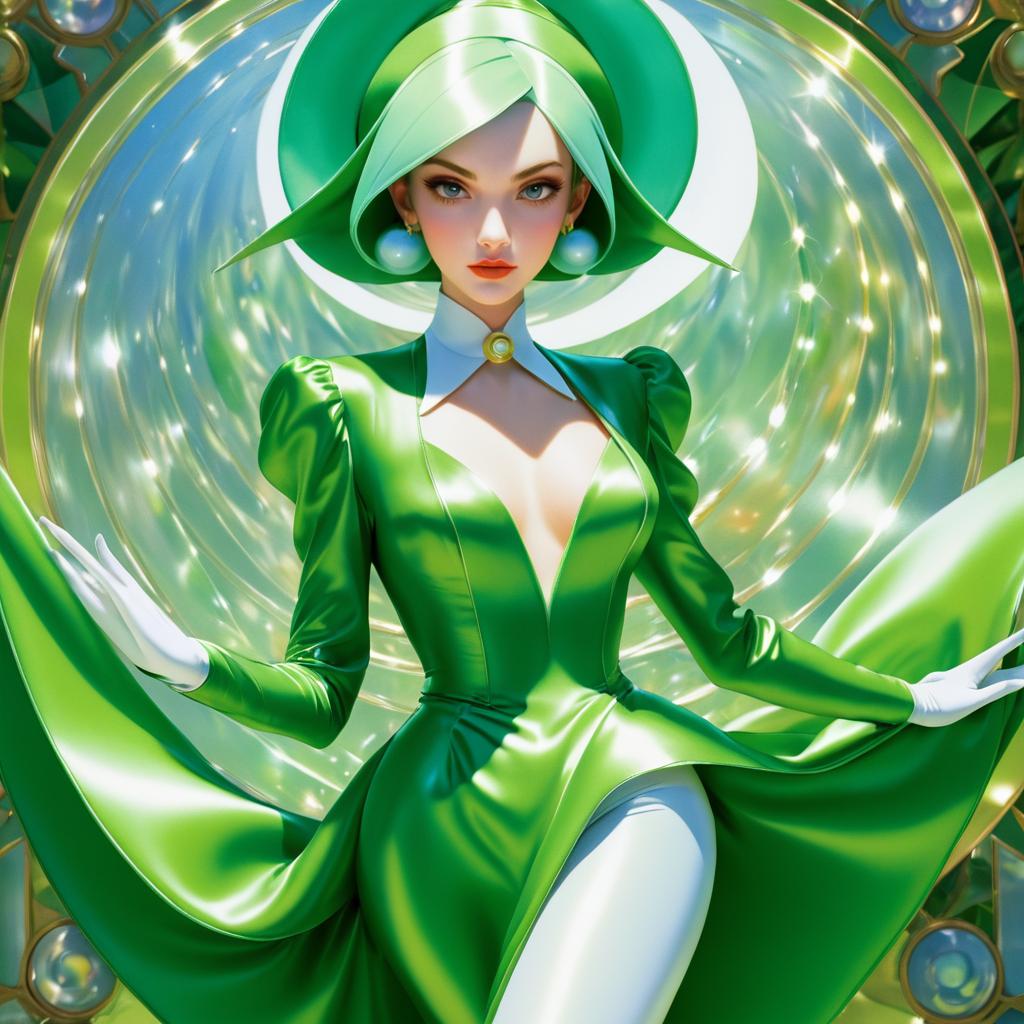 Ultra-Detailed Gardevoir Humanisation Art