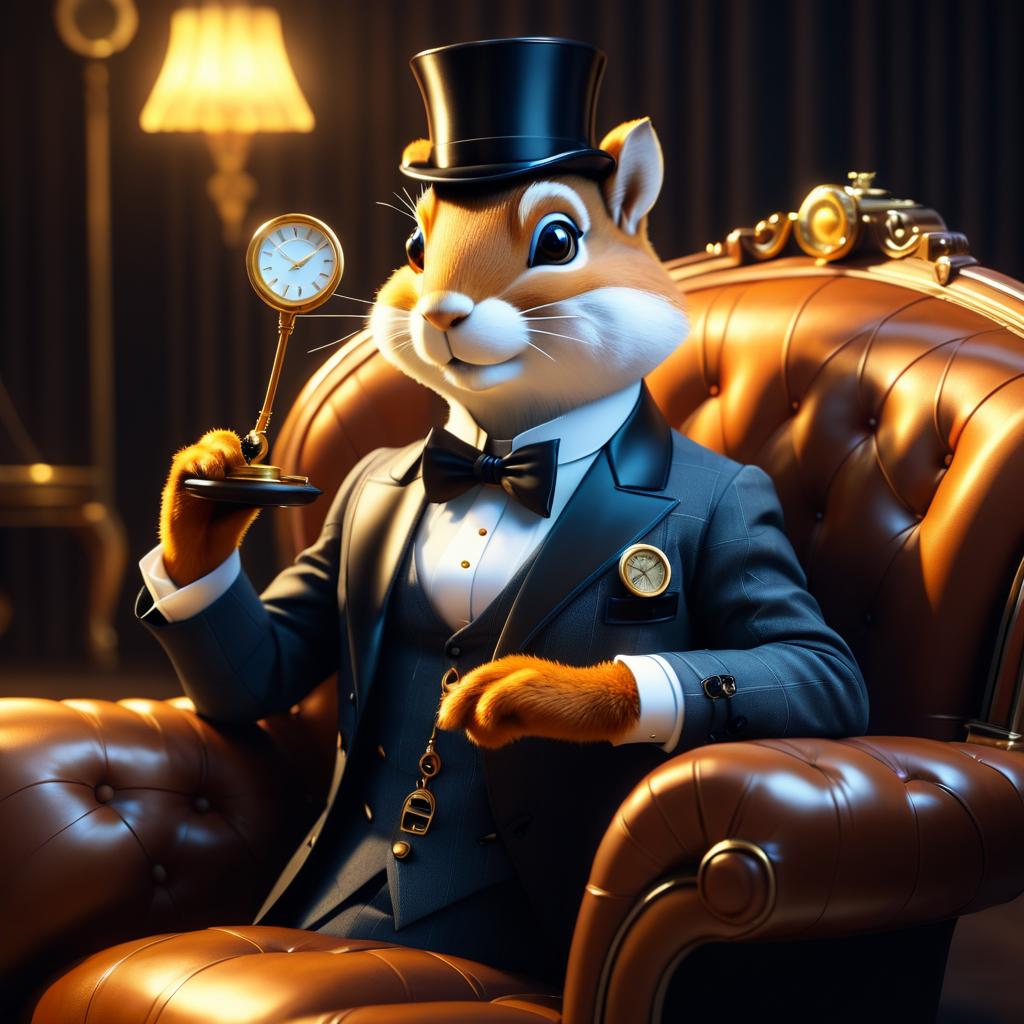 Squirrel Entrepreneur on Classic Lounge