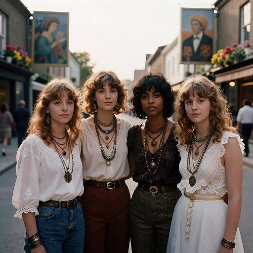1980s Feminist Street Portrait