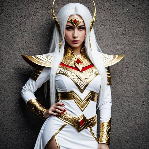 Elegant Kudamon Cosplay Costume Design