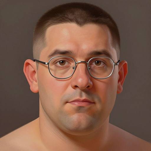 50-Year-Old Romanian Man Portrait