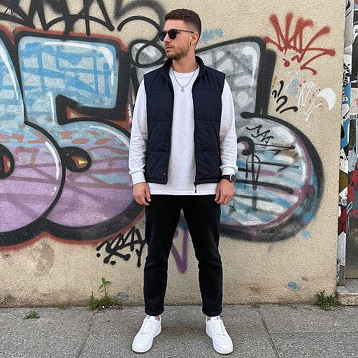 European Urban Street Fashion Portrait