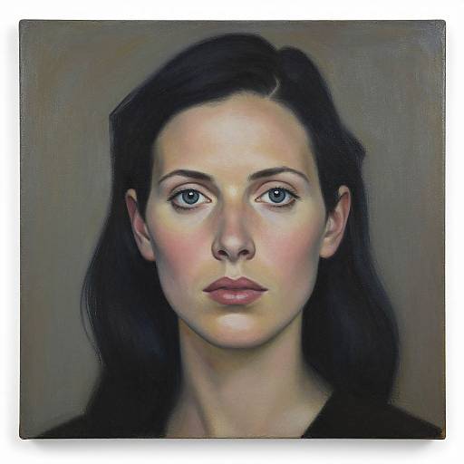 Marlene Dumas Style Portrait